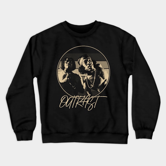 Outkast Vintage Look #10 Crewneck Sweatshirt by NYINDIRPROJEK